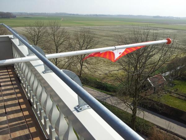 Saxumhuizen uitzicht vanaf toren